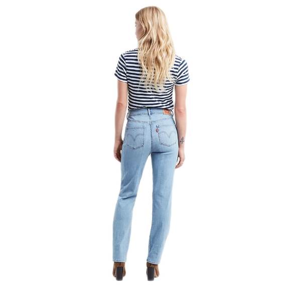 NWT Levis Womens 22W Classic Straight Leg Light Blue Jeans - Picture 2 of 8